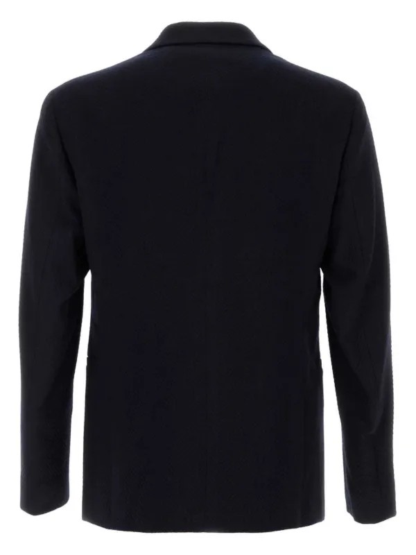 Giorgio Armani ボタン ジャケット | ブルー | FARFETCH JP