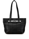 CHANEL Pre-Owned 2005-2006 Caviar Choco Bar tote bag - Black