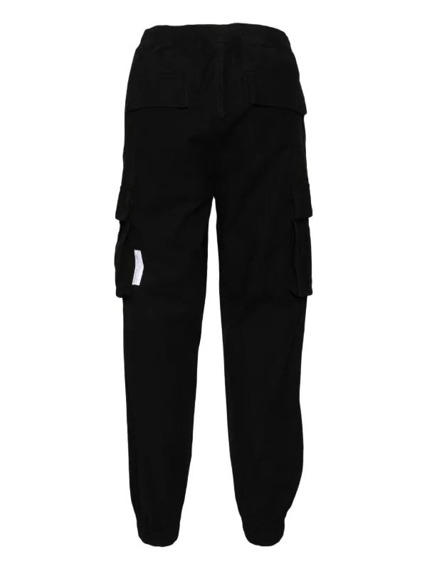 AAPE BY *A BATHING APE® テーパード カーゴパンツ | ブラック