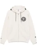 AAPE BY *A BATHING APE® Moonface logo hooded jacket - Neutrals