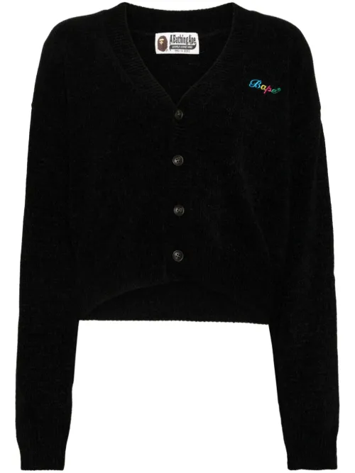 Cardigan à logo brodé - A BATHING APE® - Modalova