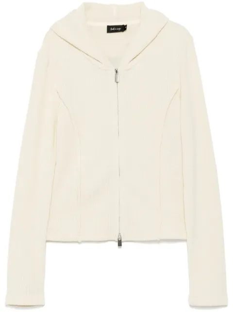 tout a coup hooded knitted top