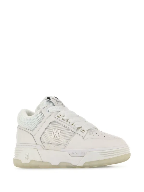 スニーカー AMIRI Ma-1 Sneakers - Amiri - Leather - White AMIRI MA-1 Sneakers | White | FARFETCH