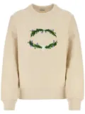 Burberry Sand cotton blend sweatshirt - Neutrals
