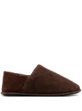 JW Anderson corduroy slippers - Brown
