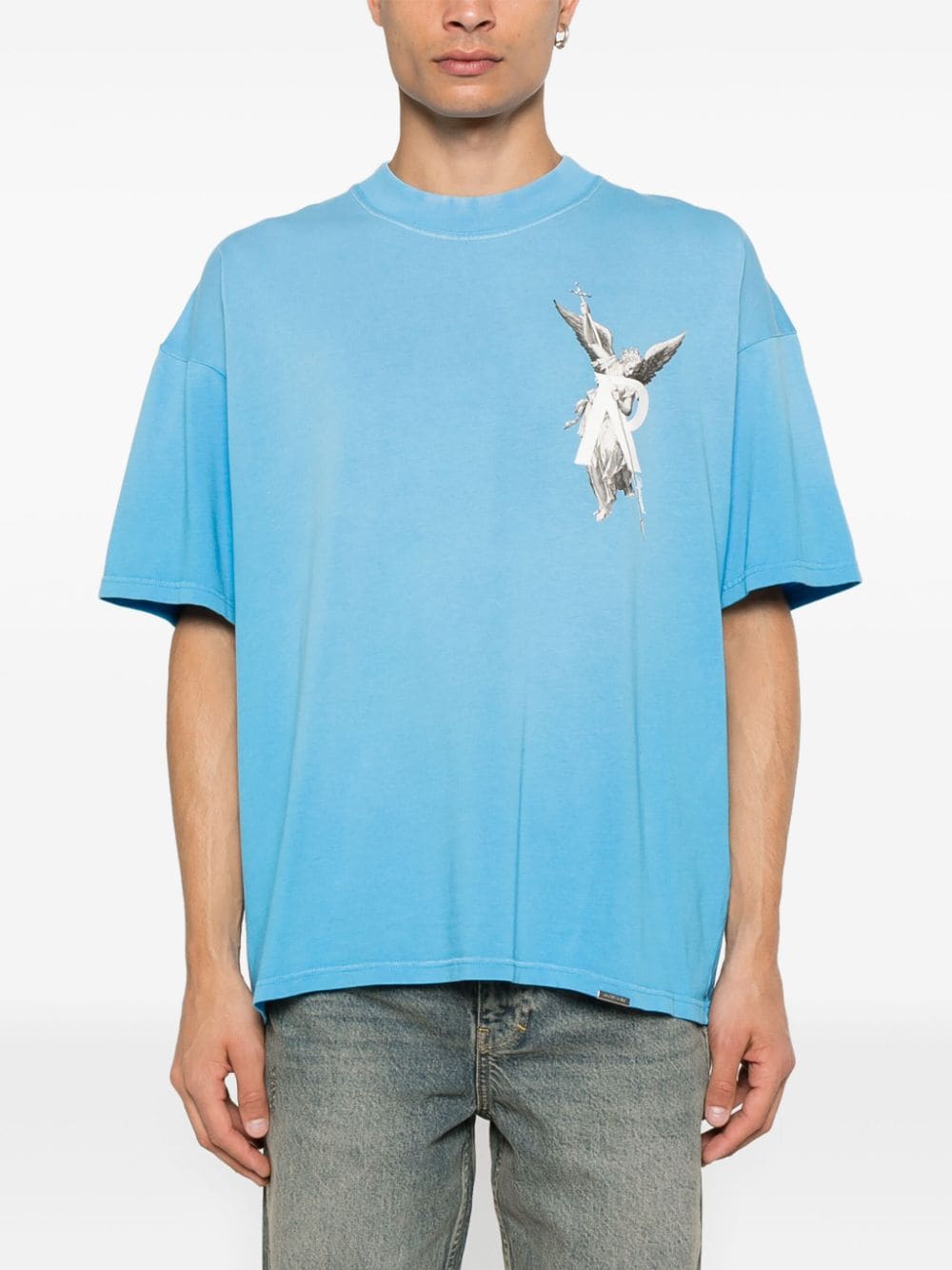 Shop Represent Archangel T-shirt In Blue