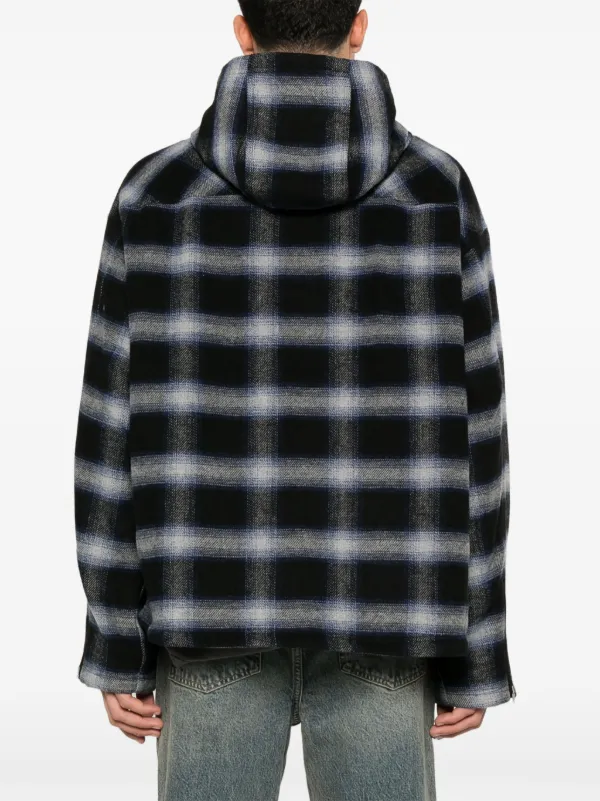 りろるページandequal checked over jacket CHECK TRACK JACKET – XLARGE