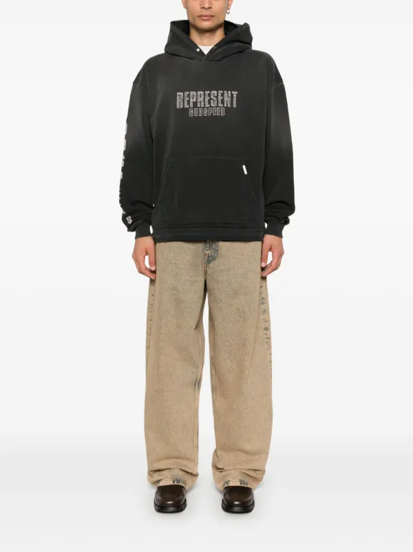 Represent Godspeed パーカー | グレー | FARFETCH JP