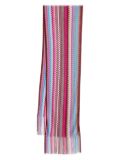 Missoni zigzag-woven scarf - Pink