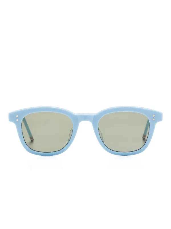 Thom Browne Eyewear S921A サングラス | ブルー | FARFETCH JP