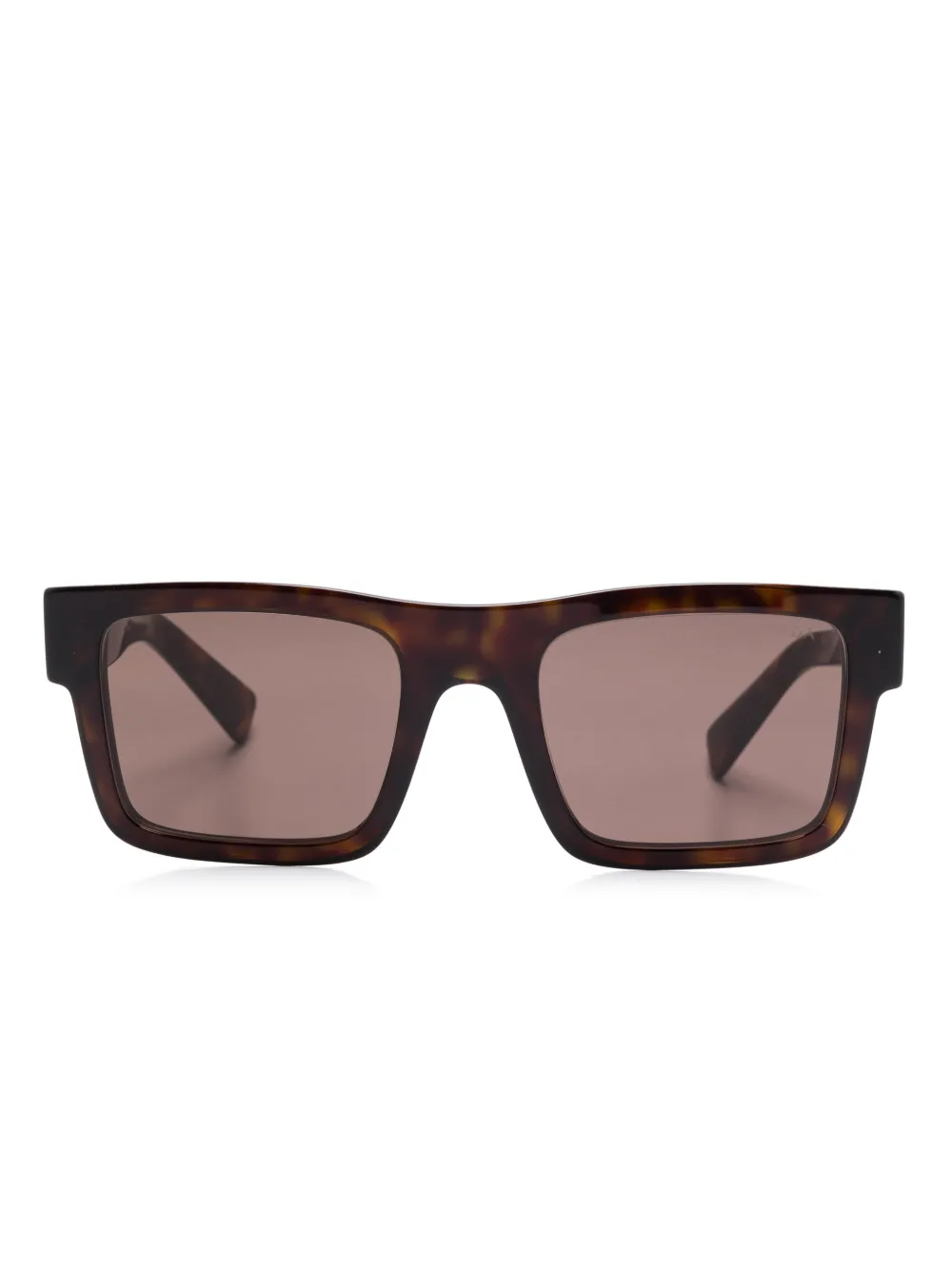 Prada Eyewear lentes de sol con armazón rectangular | marrón | Image 1