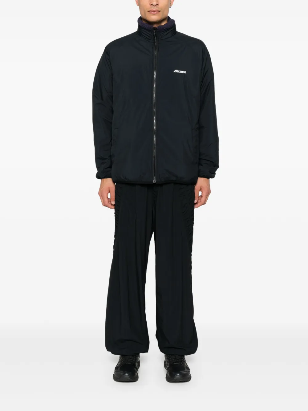 Mizuno Omkeerbaar jack - Paars