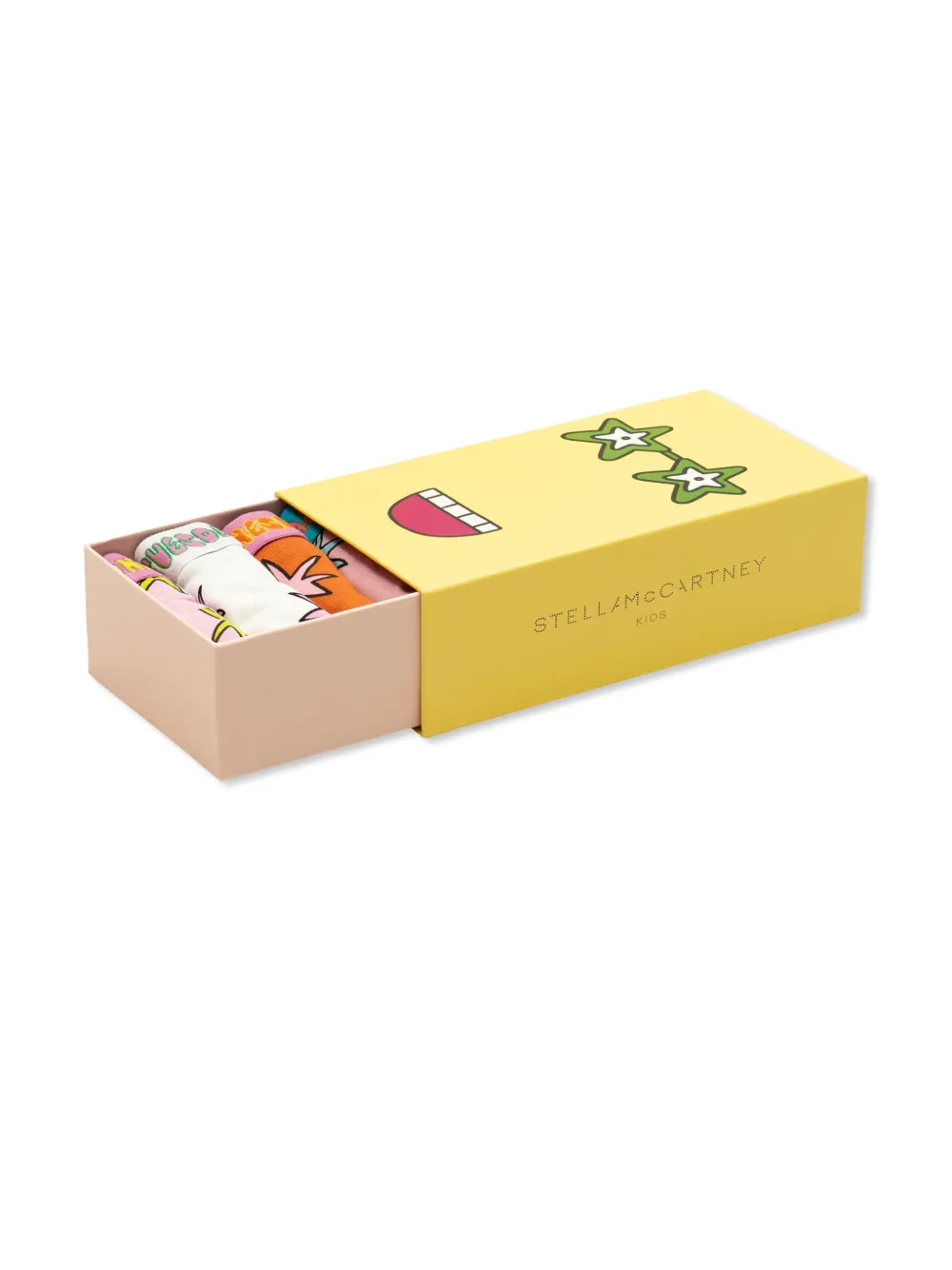 Stella McCartney Kids Zeven slips met sterrenprint Blauw