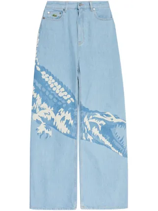 Lacoste blue jeans discount
