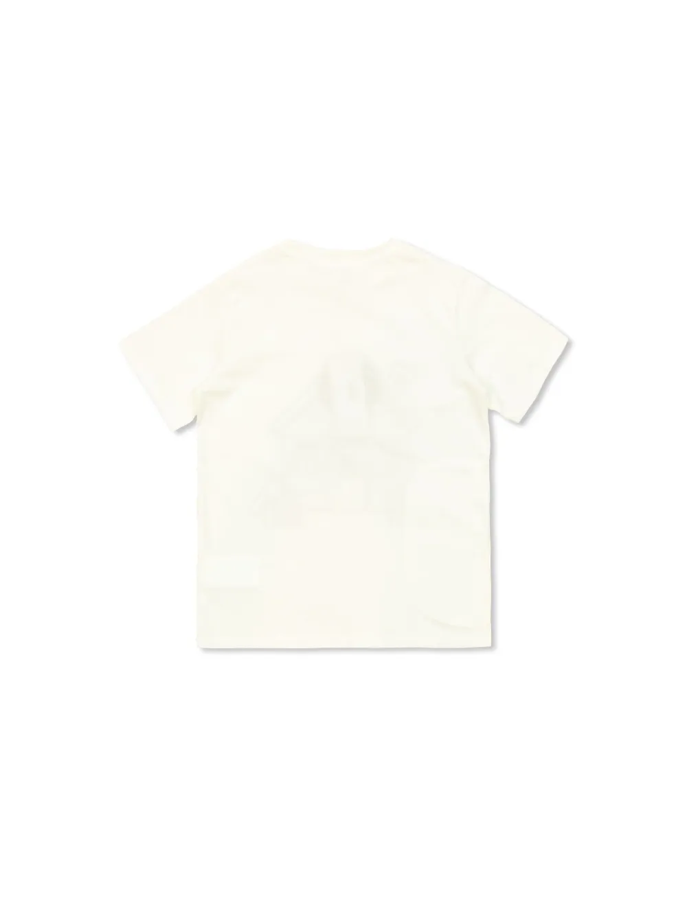 Stella McCartney Kids Katoenen T-shirt met print Wit