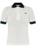 Lacoste logo polo shirt - White