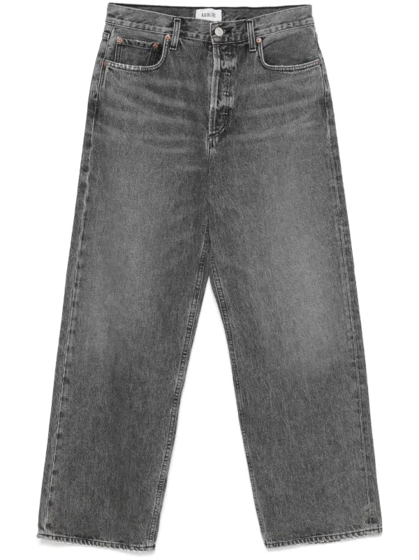 AGOLDE low-rise Jeans | Grey | FARFETCH