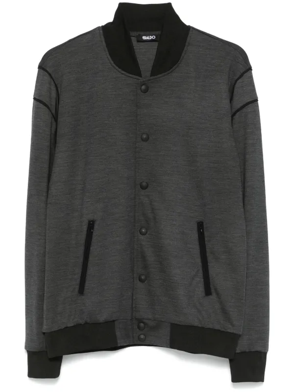 ERALDO merino-wool Bomber Jacket Grey FARFETCH NO