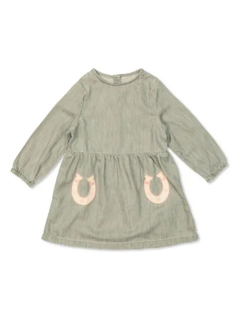 Stella McCartney Kids vestido con detalle de apliques