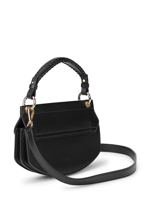 GANNI Mini Apo-G Tote Bag | Black | FARFETCH IL