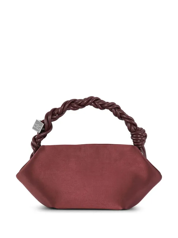GANNI Bou Satin Mini Bag | Red | FARFETCH