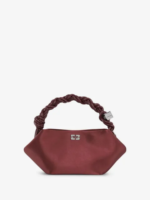 GANNI Bou satin mini bag