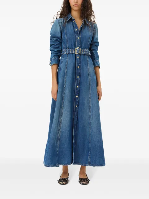 GANNI denim maxi dress J1611 - 1