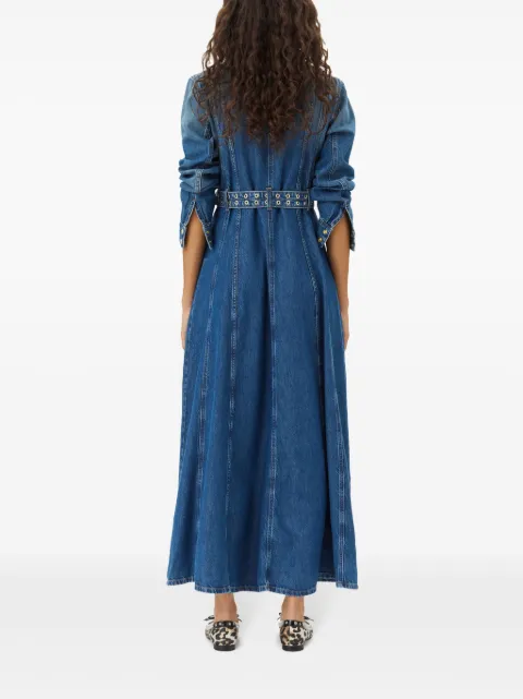 GANNI denim maxi dress J1611 - 3