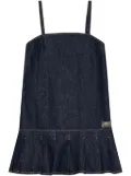 GANNI denim mini dress - Blue