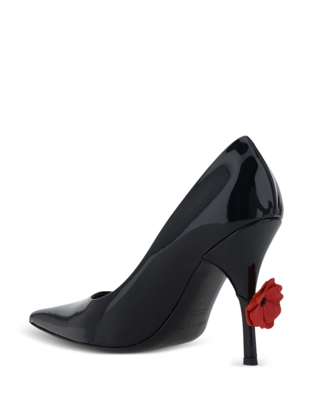 Magda Butrym Pumps met roosdetail Zwart