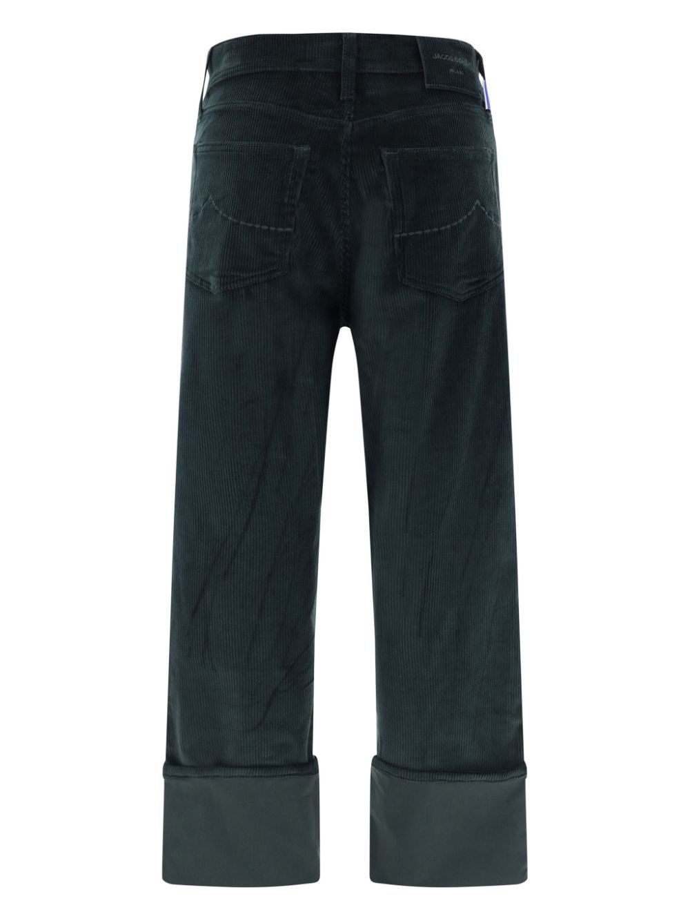 Jacob Cohën corduroy straight-leg trousers - Blauw