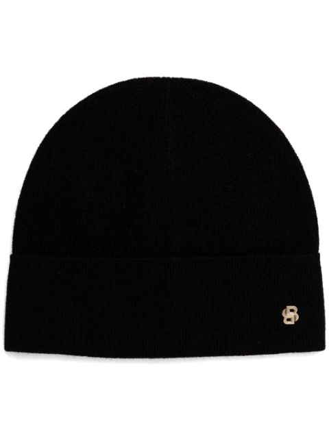 BOSS ribbed knit beanie