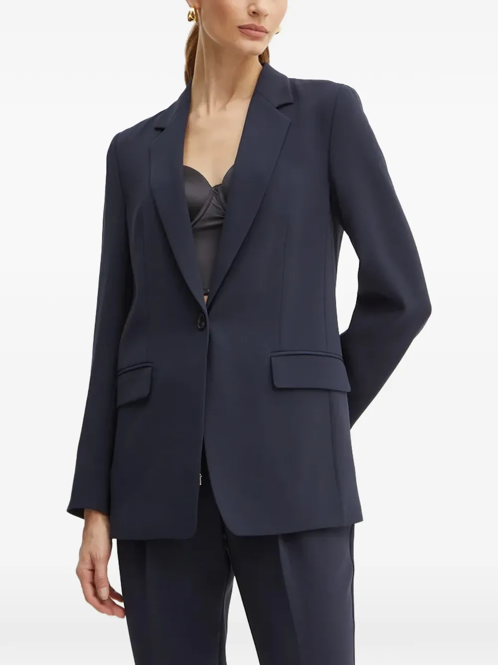 BOSS Blazer con tasche - Blu