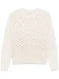 Peserico open-knit sweater - Neutrals