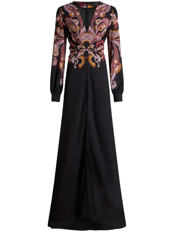 【ETRO】半袖パッチワーク プリント シフト ドレス ETRO】半袖パッチワーク プリント シフト ドレス (ETRO