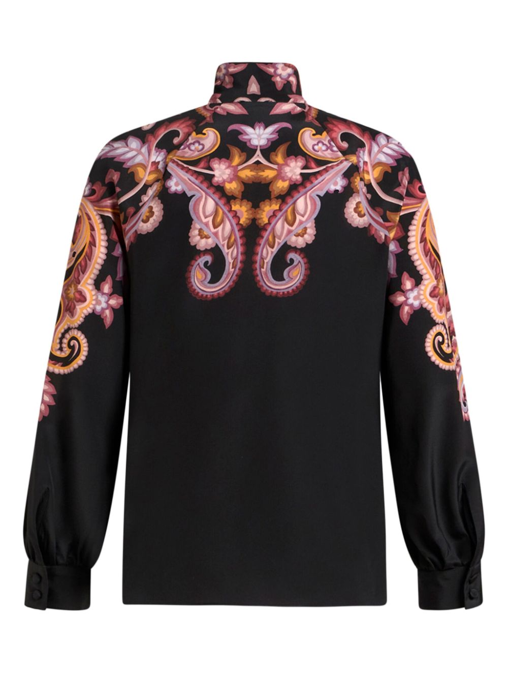 ETRO printed crepe de chine blouse Women