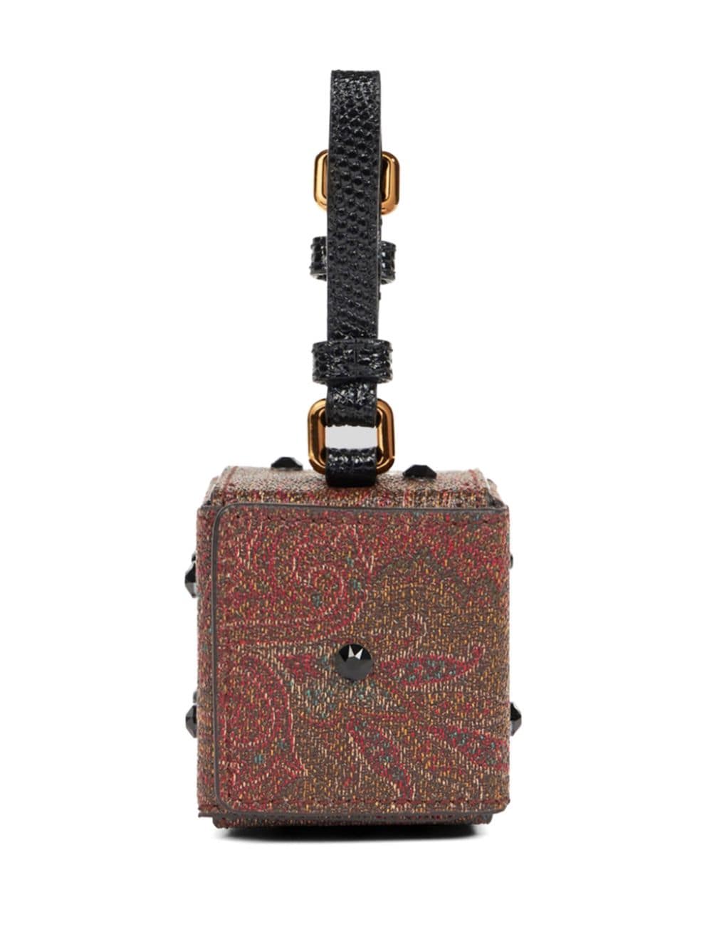 ETRO Portemonnee met paisley-print - Bruin