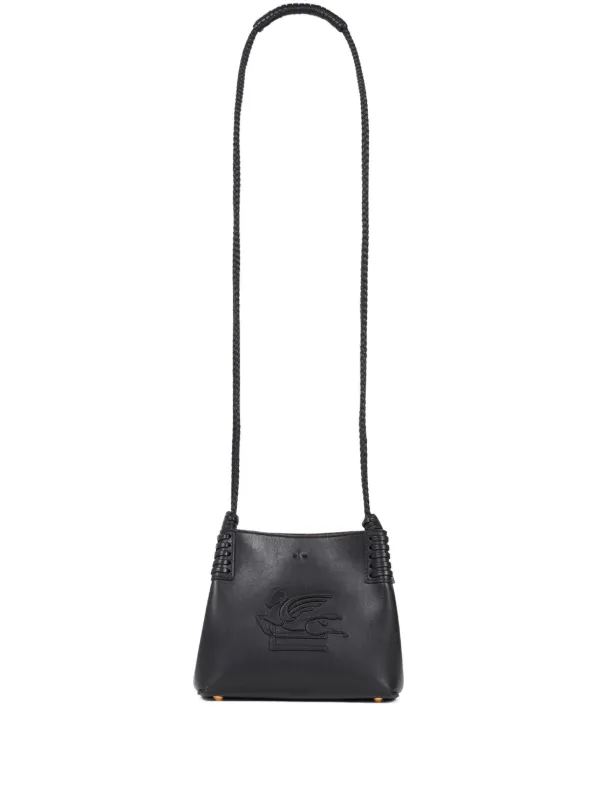 トートバッグ Etro Black Leather Small Libra Shopping Bag ETRO Libra Tote Bag | Black | FARFETCH PL