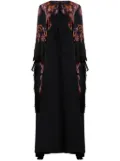 ETRO printed silk dress - Black