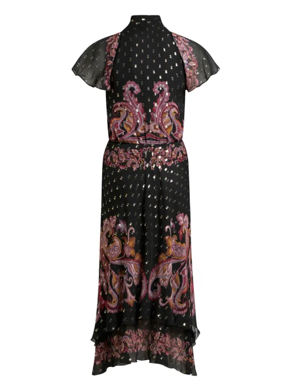 ETRO シルクドレス ETRO シルク ドレス | ブラック | FARFETCH JP