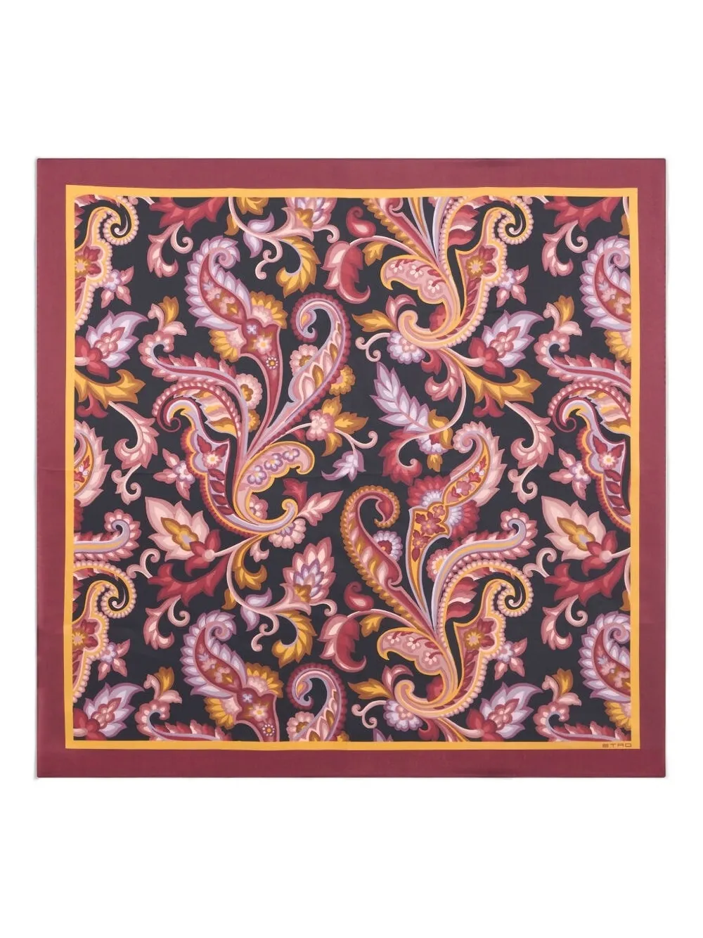 ETRO paisley-print silk scarf | Red | Image 1