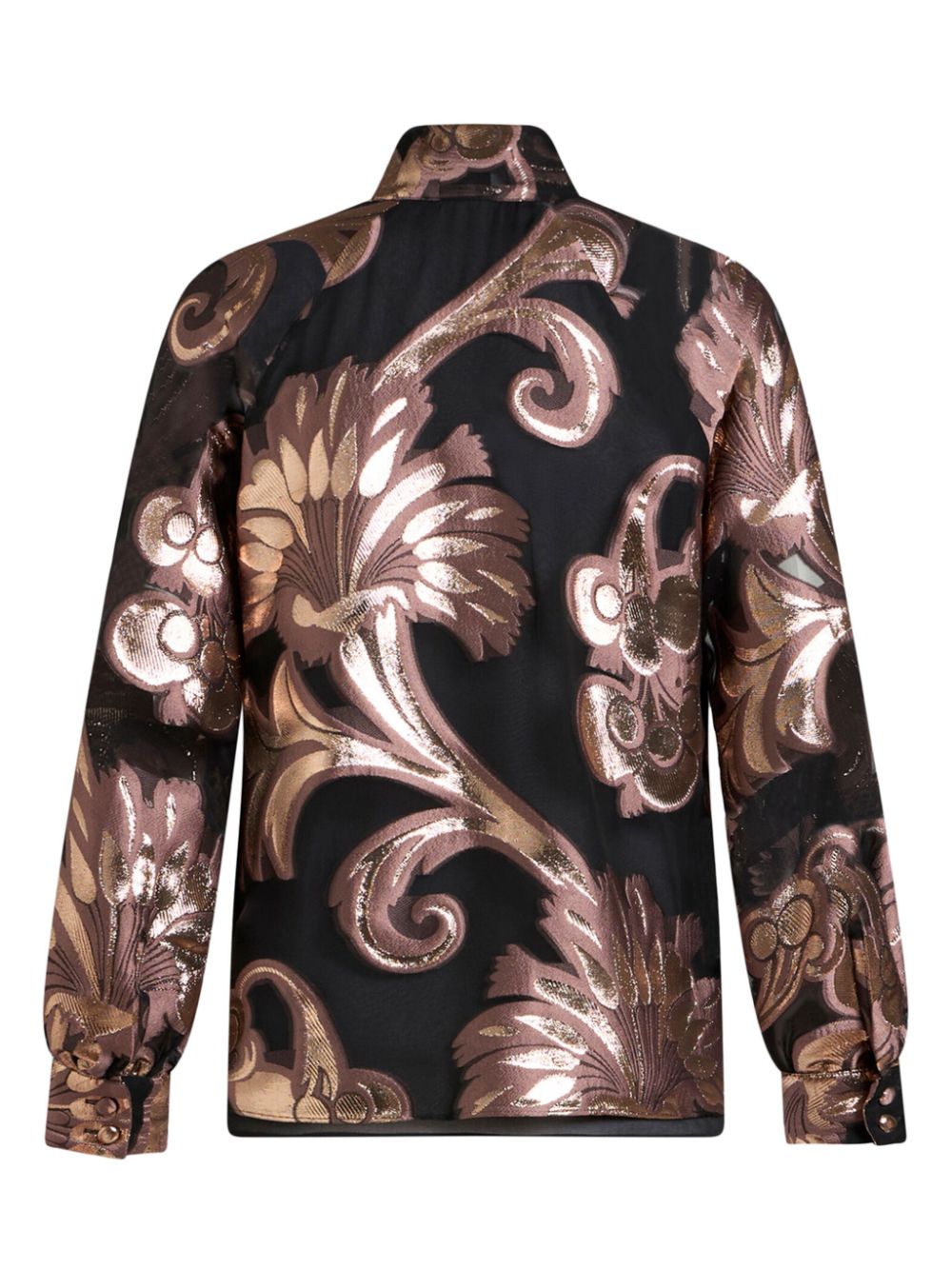 ETRO fil-coupe jacquard blouse Women