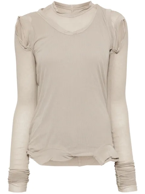 Rick Owens top corto Banana