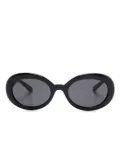 Dolce & Gabbana Eyewear oval-frame sunglasses - Black