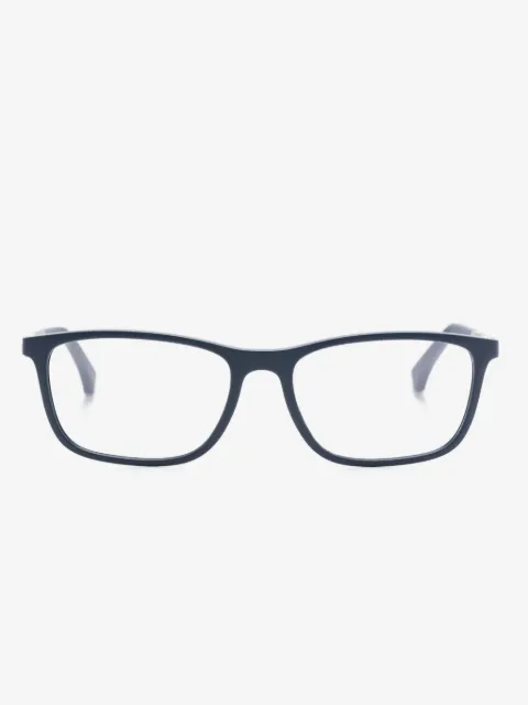 Emporio Armani lentes con armazón rectangular