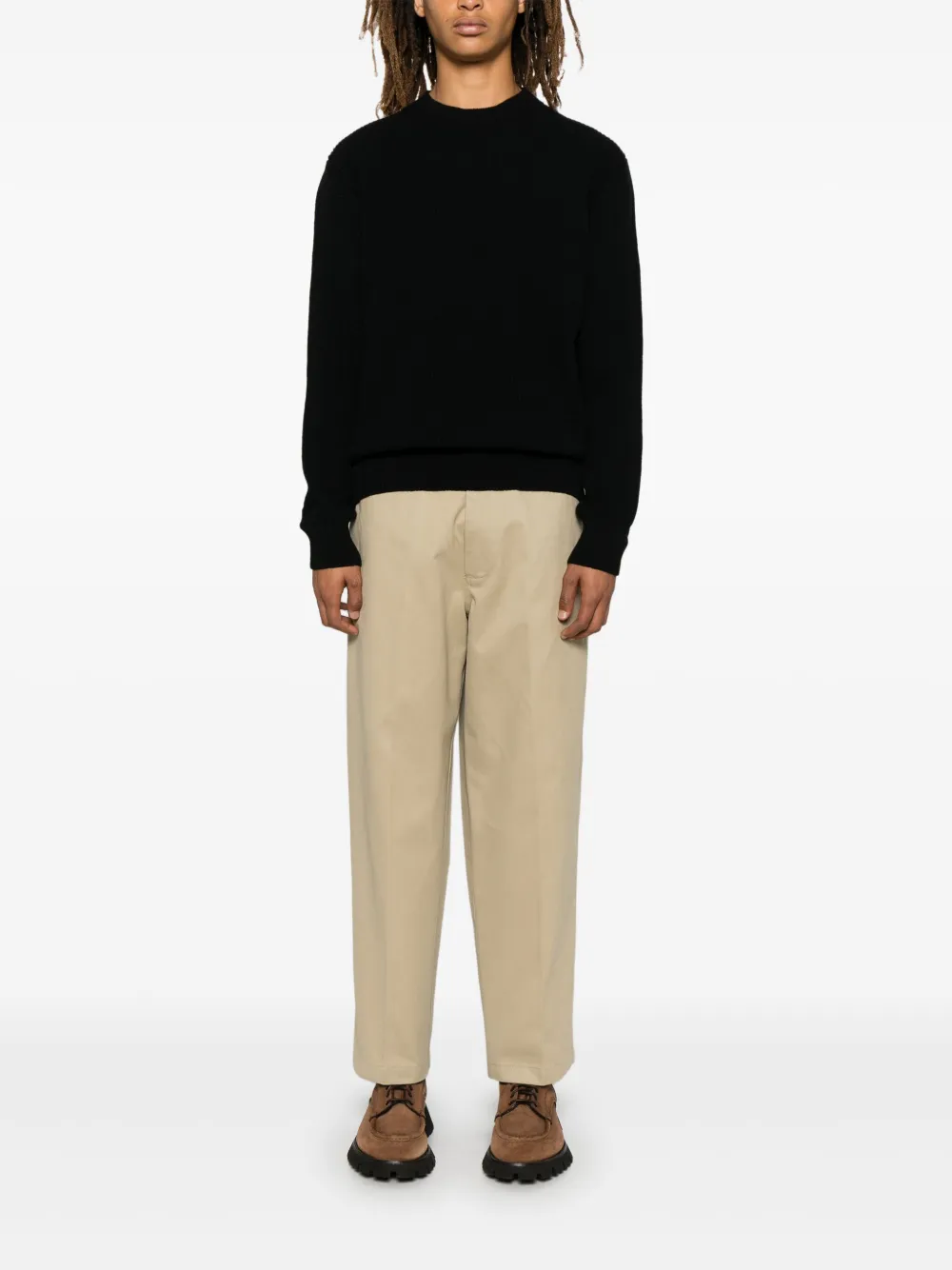 Zegna cashmere sweater - Zwart