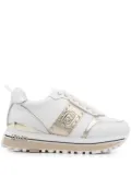 LIU JO leather platform sneakers - White