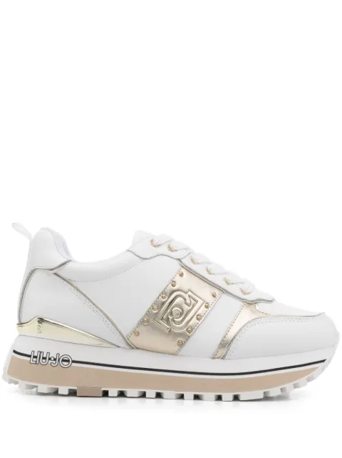 LIU JO leather platform sneakers