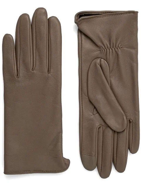 BOSS guantes con placa del logo