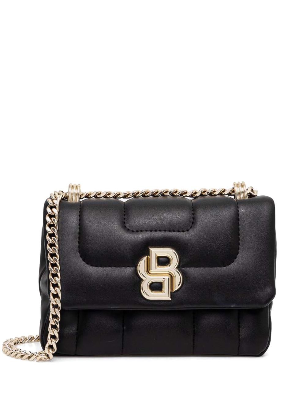 Shop Hugo Boss Logo-plaque Crossbody Bag In 黑色